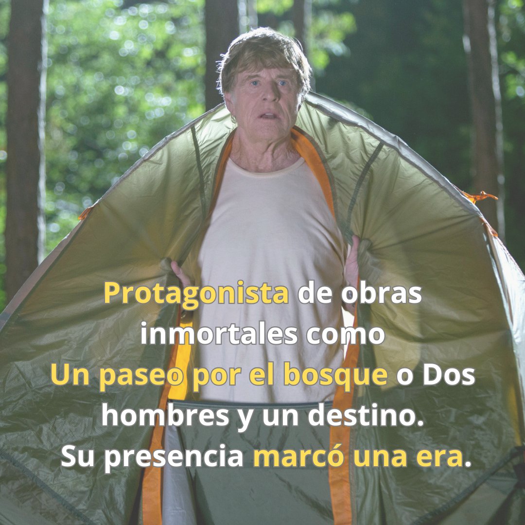 InopiaFilms's tweet image. 🕊️ Hoy despedimos a una leyenda del cine:
 Robert Redford (1936–2025)
Actor inolvidable, director visionario y alma del cine independiente.
Gracias por tantas historias, por tanta verdad en la pantalla.
Tu legado es eterno. 🎬