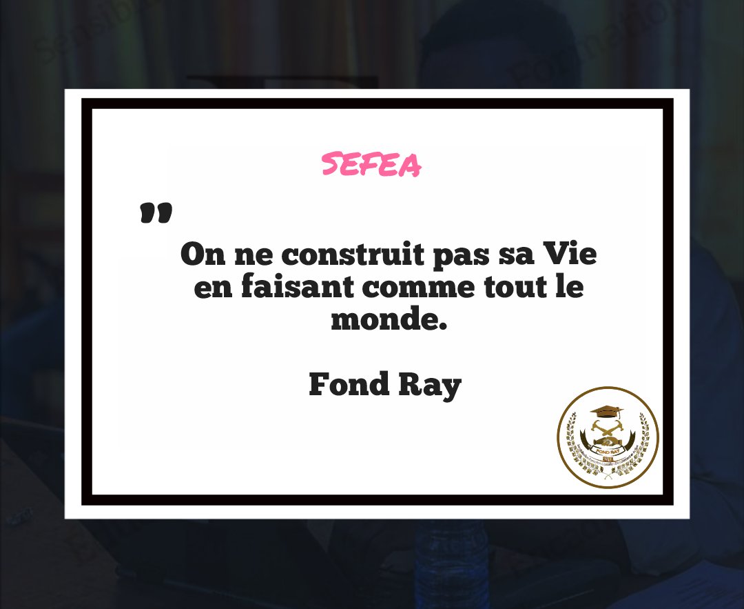 Raymondbyuman's tweet photo. *Soyez en rassuré*

Sortez de l'ordinaire.
Vous êtes unique, ainsi vous pouvez avoir des réalisations spécifiques à cet état.

Arrêtez de faire comme tout le monde.
C'est n'est pas puisqu'il a réussi dans ceci que vous y pouvez forcément aussi.

Tu te connais mieux que quiconque. https://t.co/maFxqUXwzX