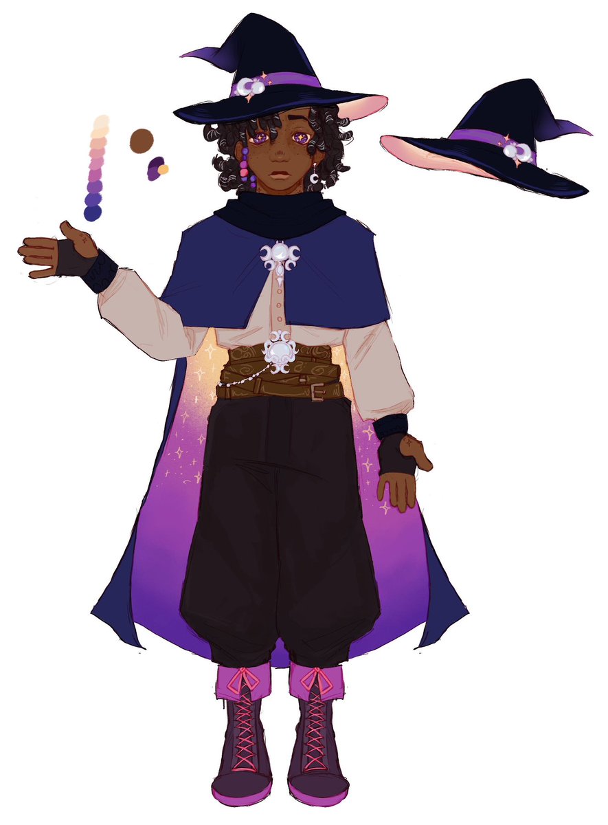 SpaceDevilVT's tweet image. HEY now that I’ve been revealed to be in @FerretsSMP I shall now reveal my character Levi!!!
🎨: hallu_boom on twitch!!