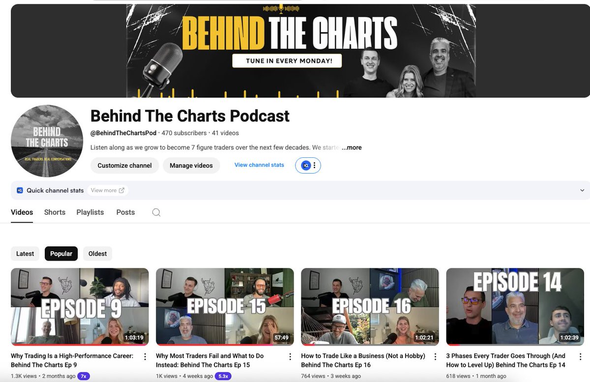 Thomas Kello (@thomaskello1) on Twitter photo Our Podcast is growing faster than we could have ever imagined, Much appreciation to all the listeners and I hope your trading has improved since you started listening.
And of course thank you to all the amazing guests we've had the pleasure of speaking to.
<a href="/BTCs_Podcast/">Behind The Charts Podcast</a> Our Podcast is growing faster than we could have ever imagined, Much appreciation to all the listeners and I hope your trading has improved since you started listening.
And of course thank you to all the amazing guests we've had the pleasure of speaking to.
<a href="/BTCs_Podcast/">Behind The Charts Podcast</a>