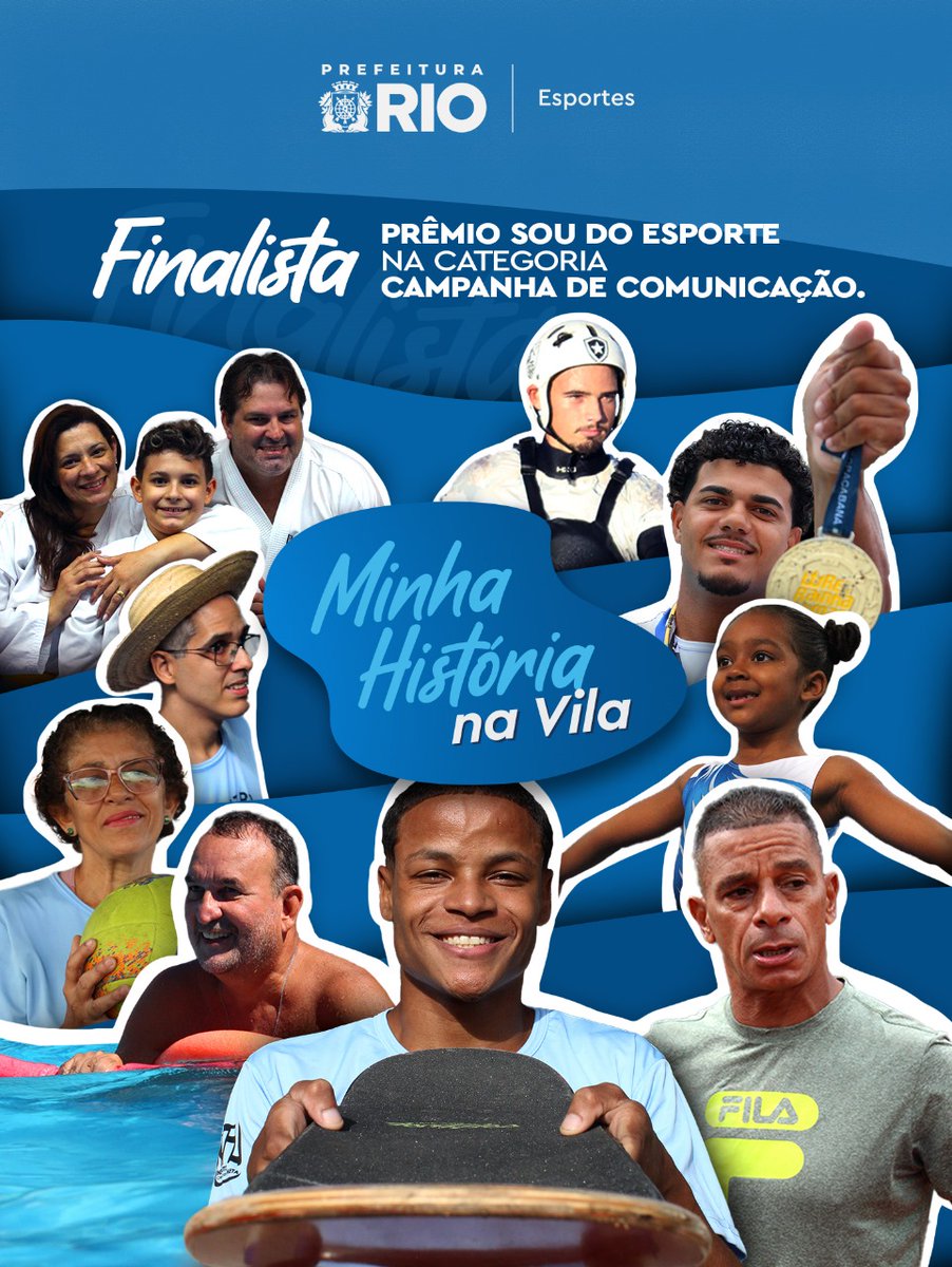 🏆 O Minha História na Vila é finalista do Prêmio <a href="/soudoesporte/">Sou do Esporte</a>!
Produzido pela equipe da <a href="/rio_smel/">SMEL</a>, o projeto mostra como as Vilas Olímpicas transformam vidas no Rio.
Contamos com o seu apoio! 💛
🗳️ Vote até 29/09: bandsports.uol.com.br/premio-sou-do-…

#VemProEsporte