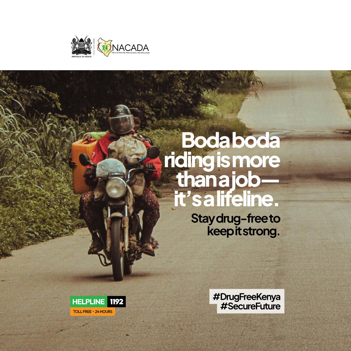 To the backbone of our mobility: Your safety is our collective concern. Let's choose a drug-free ride for ourselves, our passengers, and our communities. A clear mind secures a brighter future for all. 🤝