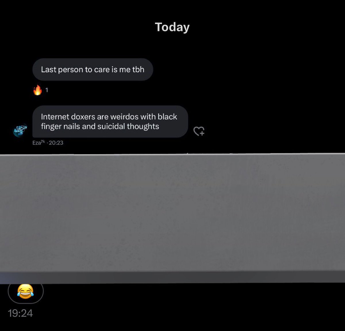 He never came to us. Your own members are on yo ass twin.