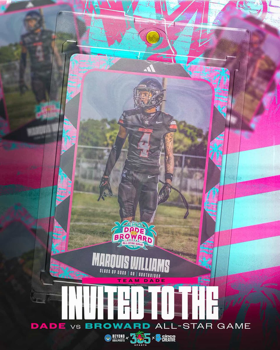 Overly happy to be participating in the Dade vs Broward game <a href="/305Sportss/">305 Sports</a> <a href="/CribClassic/">Crib Classic</a> <a href="/JerryRecruiting/">Rising Stars</a> <a href="/LifeCoachPierre/">Pierre Senatus</a>