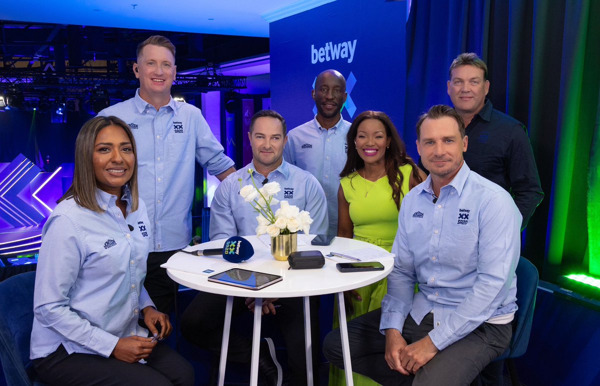 Kass Naidoo (@kassnaidoo) on Twitter photo A week ago, I had the privilege of being part of the SuperSport team broadcasting the <a href="/SA20_League/">Betway SA20</a> Season 4 Player Auction. What an experience, with these legends leading the way with outstanding analysis and predictions. Looking forward to a fantastic summer of cricket ahead! A week ago, I had the privilege of being part of the SuperSport team broadcasting the <a href="/SA20_League/">Betway SA20</a> Season 4 Player Auction. What an experience, with these legends leading the way with outstanding analysis and predictions. Looking forward to a fantastic summer of cricket ahead!