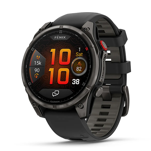 TaswiquhCom's tweet image. Garmin fenix 8 Pro Sapphire – Carbon Gray DLC Titanium
47mm AMOLED GPS smartwatch with inReach® LTE &amp;amp; satellite connectivity. Up to 15-day battery, titanium bezel, dimmable LED flashlight. 
#GarminFenix8 #SmartwatchPro #OutdoorTech #AdventureReady
🔗 taswiquh.com/voib