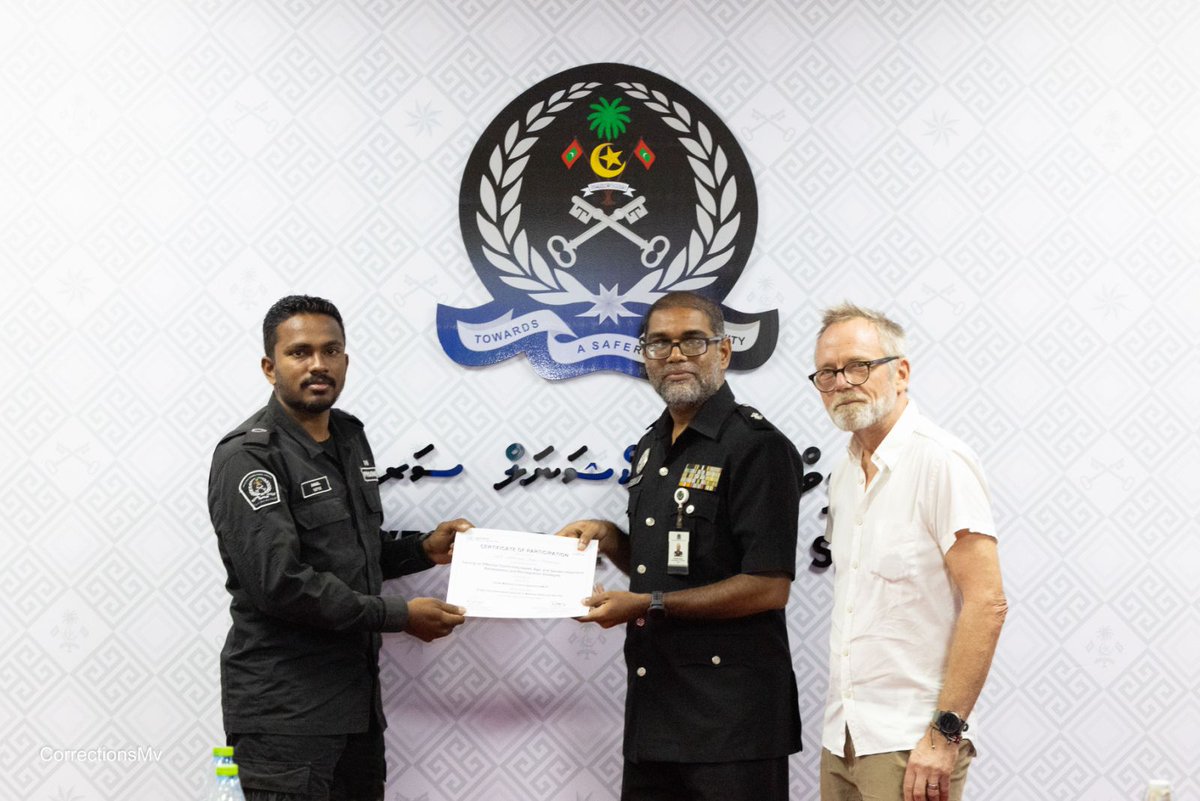Maldives Correctional Service (@correctionsmv) on Twitter photo "Training on Community-based, Age and Gender Responsive Rehabilitation and Reintegration Strategies" was conducted today for 23 prison officers and staff active in rehabilitation and reintegration of inmates. The training was conducted by prison experts from <a href="/UNODC_ROSA/">UNODC South Asia</a> with the "Training on Community-based, Age and Gender Responsive Rehabilitation and Reintegration Strategies" was conducted today for 23 prison officers and staff active in rehabilitation and reintegration of inmates. The training was conducted by prison experts from <a href="/UNODC_ROSA/">UNODC South Asia</a> with the