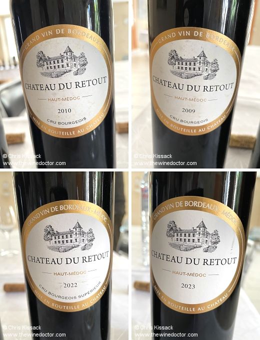 chriswinedoctor's tweet photo. Another chance to see: My report on a vertical tasting of Château du Retout, from 2023 back to 2009.
https://t.co/abQOOSgCfy
[subs only]
#retout #leretout #duretout #chateauduretout #hautmedoc #bordeaux #wine https://t.co/36B9TnxpSr