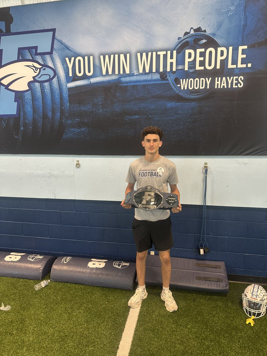 Special Teams Player of the Week ‼️ Skyhawk #18 Preston Fifield made a huge impact vs Greenville in Week 4, recovering two pooch kicks on kickoff to keep the ball in Fairborn’s hands. #SkyhawkPride 🦅💪 #SpecialTeamsWinGames”