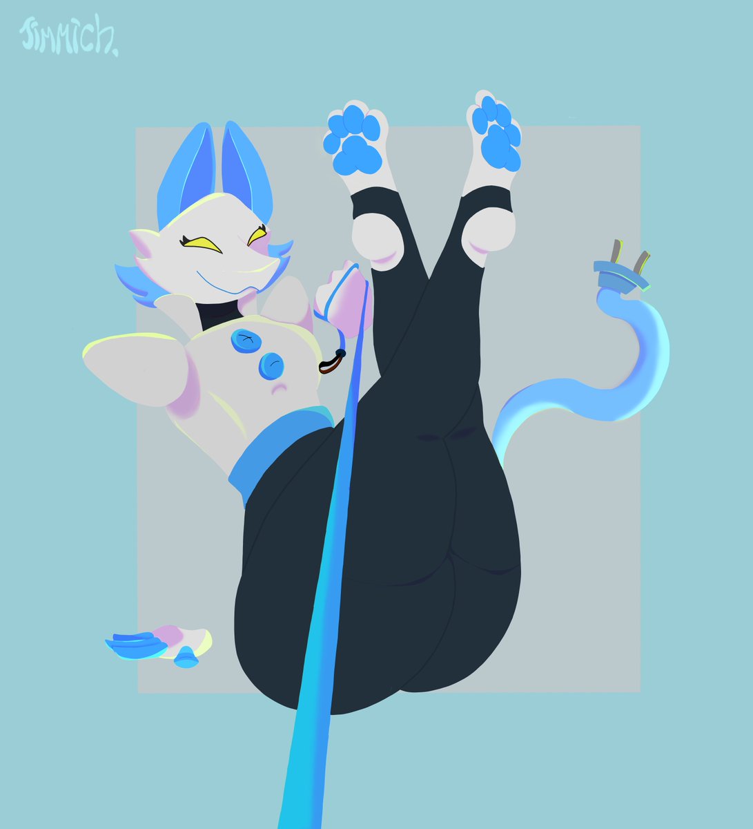 XJimmich's tweet image. what do you think

#deltarune #task_manager #fan_art #furry_art #jimmich