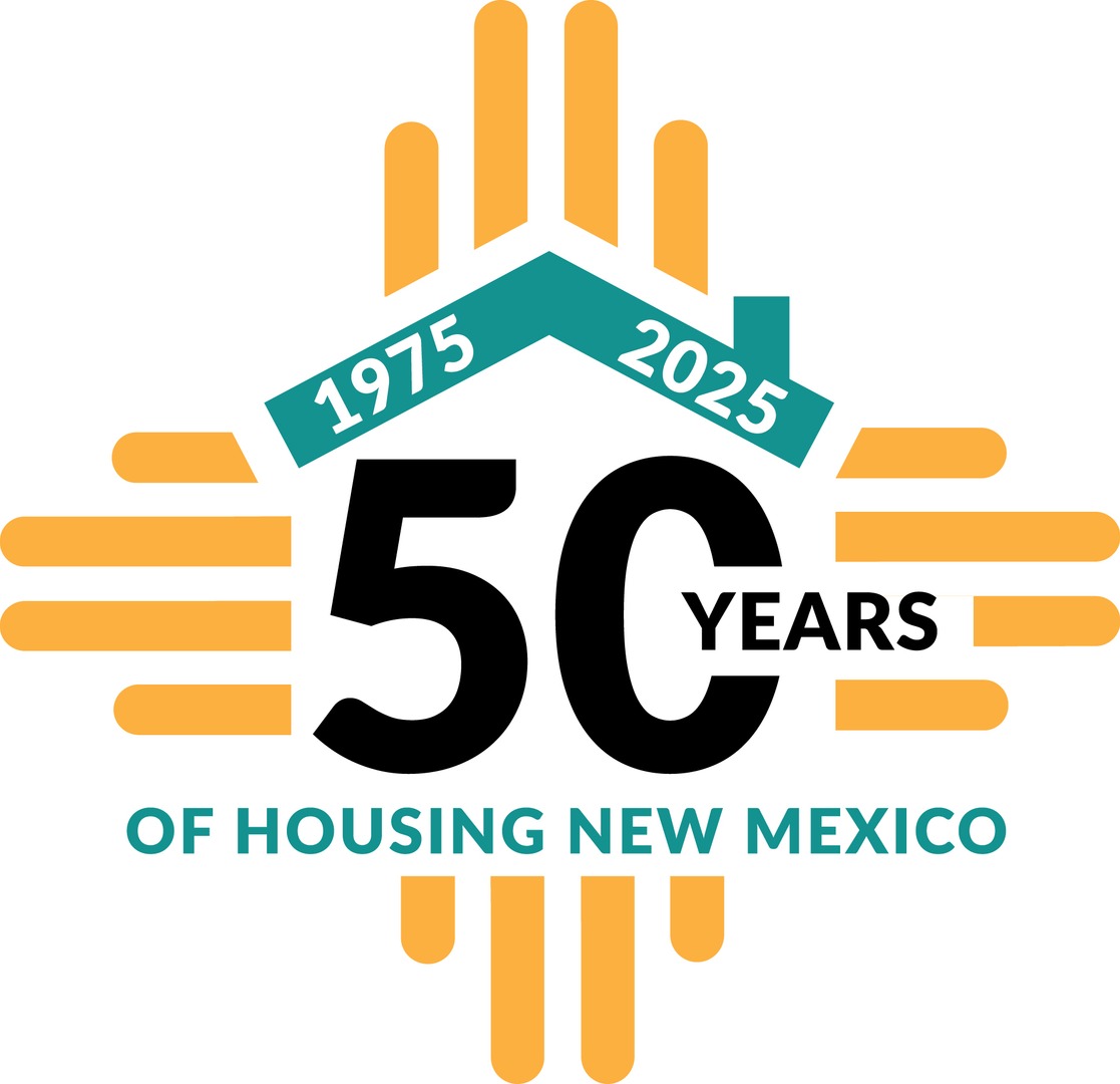 Marking this important milestone, Housing New Mexico’s Patrice Antonio’s design concept was the inspiration for the 50th anniversary logo. Congratulations, Patrice!

#50YearsOfHousingNewMexico #50StoriesFrom50Years