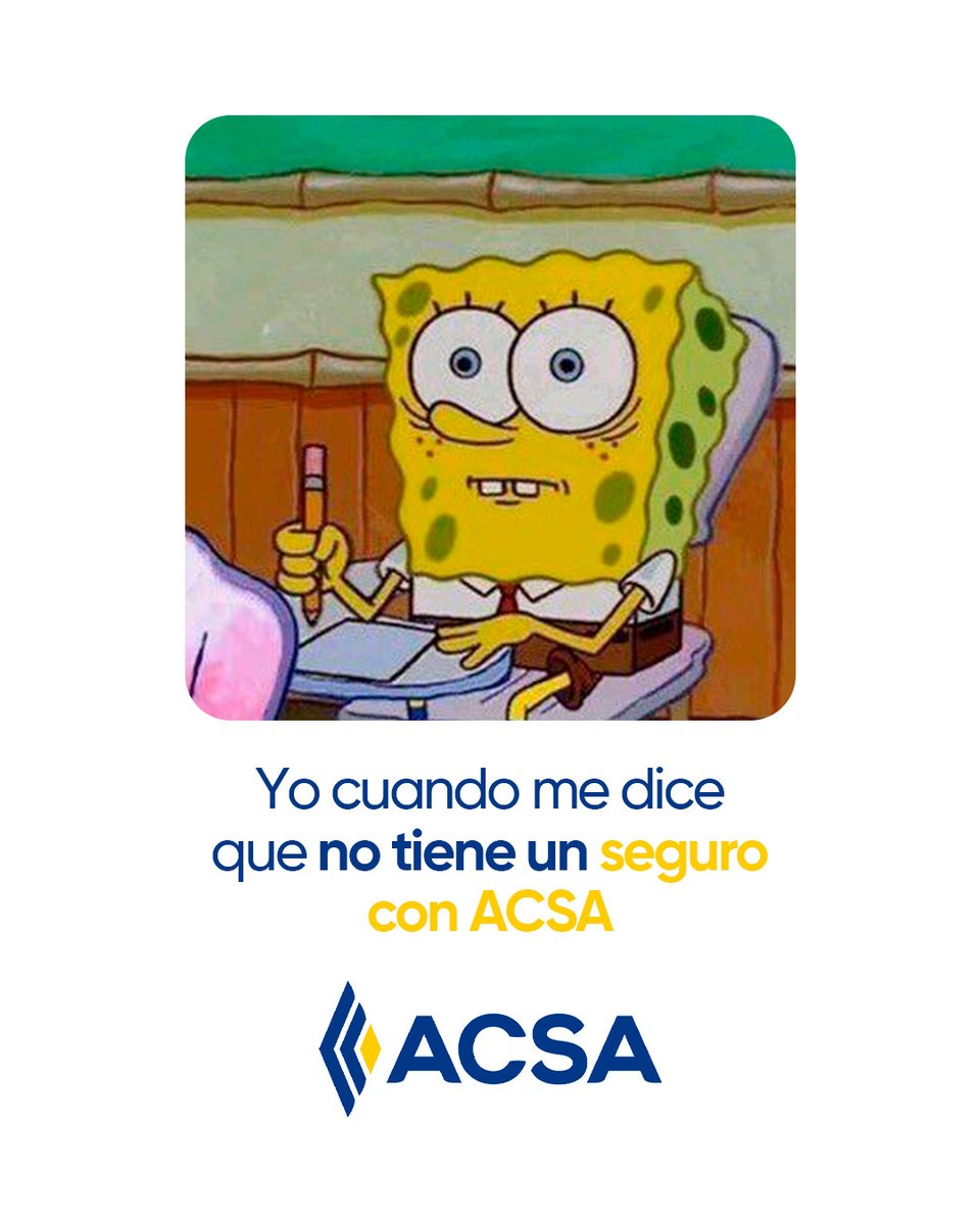 😱 Estar asegurado no es un tema de discusión, es una necesidad.

Con los seguros de ACSA siempre cuentas con respaldo real para cuidar lo que más valoras. 👉 Contrata hoy en acsa.sv y vive con la tranquilidad de estar protegido.