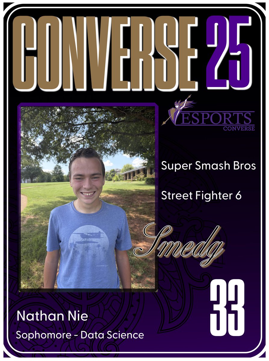 New discipline, same Valkyrie energy😈

Meet Nathan “Smedg” Nie <a href="/iamsmedg/">smedg</a> , pioneering FGC &amp; Smash at Converse. Let’s run the set! 🥊💥