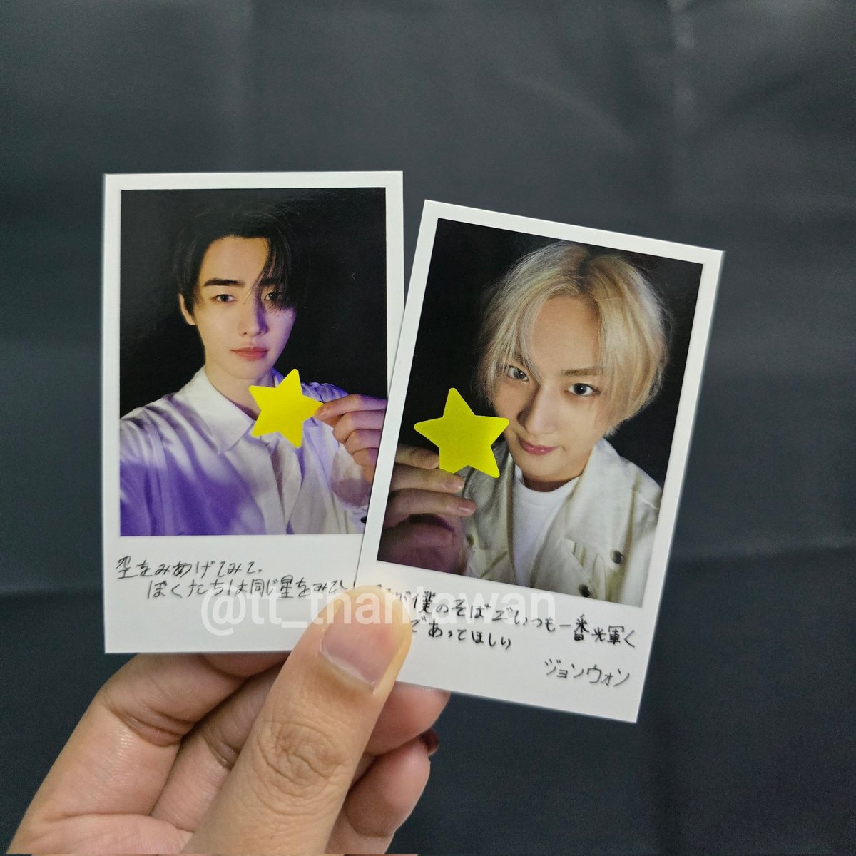 ✨️kindly rt ✨️

 🫶🏻 แจกการ์ด จองวอน ซองฮุน YOI (เมมละ3ใบ) สุ่มรีผชด. 6 ท่าน

✅️ RT + Follower
✅️ สุ่ม 19/9 (ออกค่าส่งเอง 30฿)

#ตลาดนัดENHYPEN #ตลาดนัดเอนไฮเพน