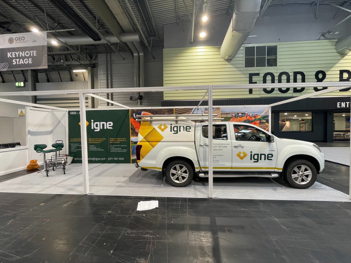 Busy week for Igne: setting up at NEC for ESS Expo tomorrow &amp; Thurs, in Edinburgh for the Onshore Wind Conference today &amp; tomorrow, and at the Scottish Contaminated Land Forum Friday.
Explore more: igne.com/services