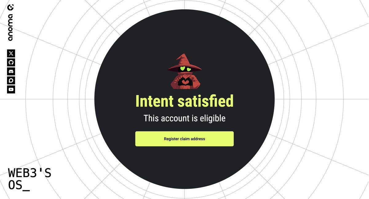 Niewielu dostało się na testnet <a href="/anoma/">Anoma</a> ale jeśli brałeś udział LUB jesteś:

• Kaito yapper/staker
• Członkiem Discord community
• Posiadaczem <a href="/Shrimpers_nft/">Shrimpers</a> (sezon 2)

Możesz się zarejestrować na drop z sezonu 1! 🪂

Ktoś się załapał? U mnie tylko za testnet