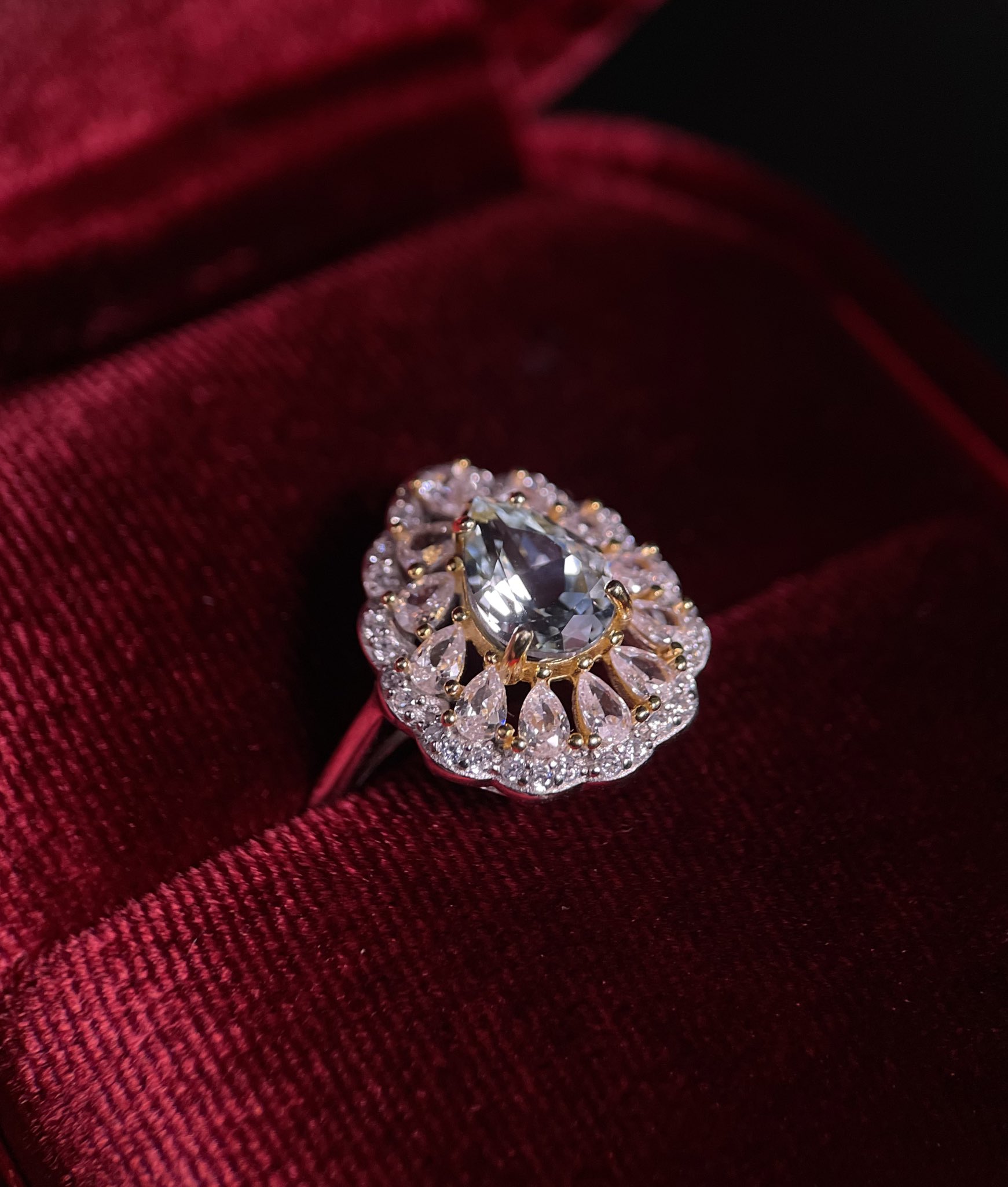 限定 あーるめいど まりこ Ramiel ring 合成アレキサンドライトリング 限定】あーるめいど まりこ 花かんむり 合成アレキサンドライト