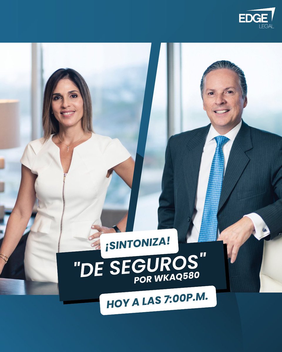 Nuestros licenciados Marilena Román Gandulla y Giovanni Picorelli Ayala conversarán sobre la impericia médica, su impacto en la práctica legal y la salud en Puerto Rico. 

🎧 Sintoniza en vivo: wkaq580.com
 
#EDGELegalPR #ImpericiaMedica #DeSeguros