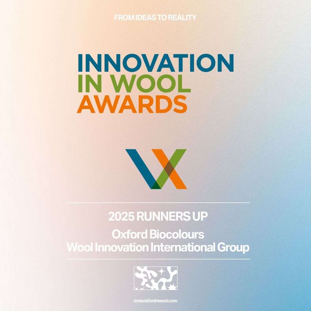 🌱 Congrats to Oxford Biocolours runners-up at the 2025 Awards with their plant-based dye tech transforming British wool.

🌳 And to Wool Innovation International with their hemp + wool mulch mats boosting biodiversity.

👏 Both share this year’s runners-up prize!