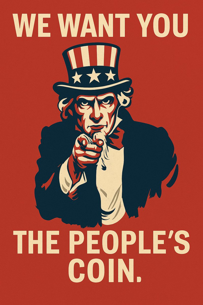 pumpus2024's tweet photo. They rigged the system.
We rigged the memes.
They bought lobbyists.
We bought at the top.
But now…
We’re building something they can’t control.
A coin not for billionaires —
But for the broke, the bold, the believers.
$USAP – The People's Coin. https://t.co/znwUeXML3e