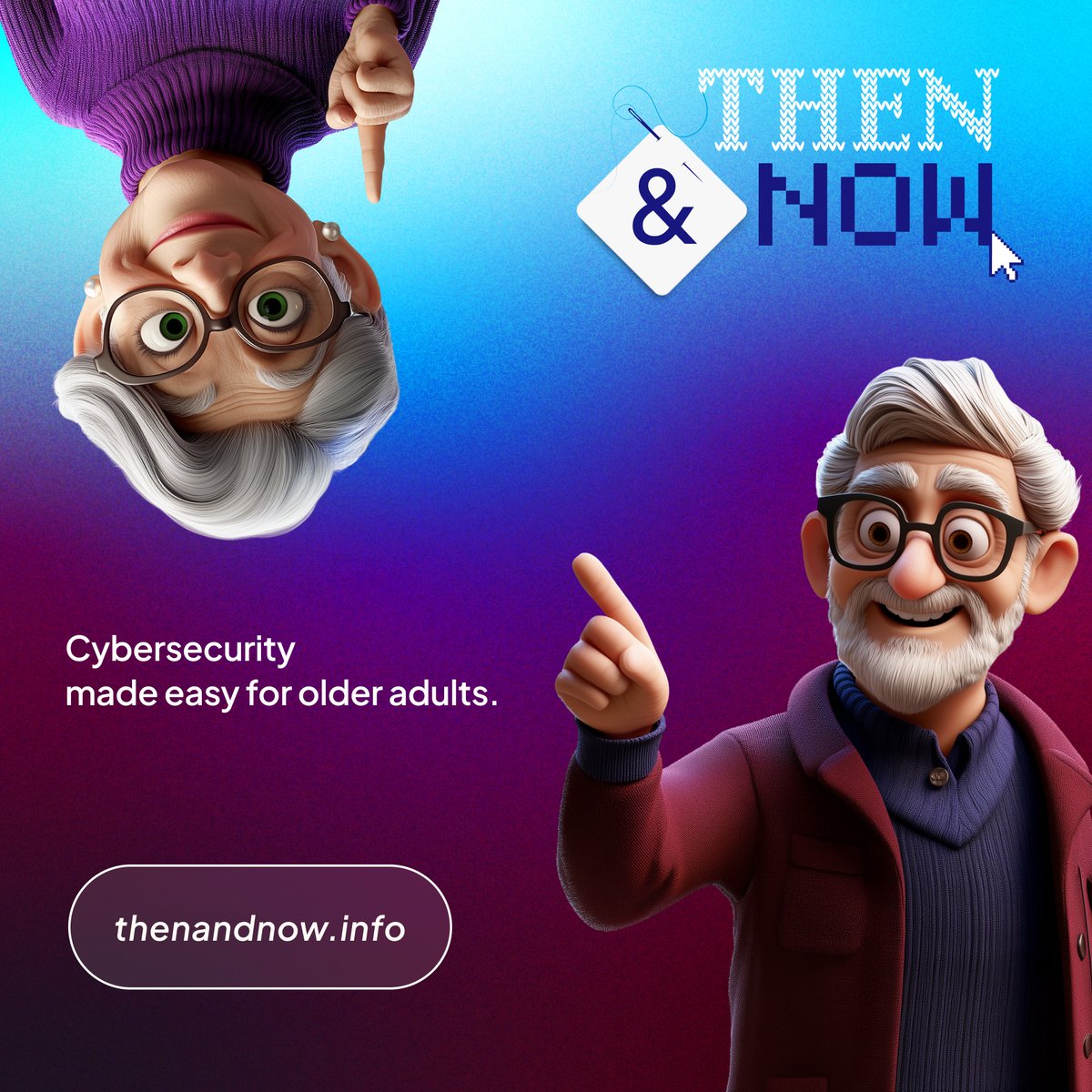 “Download the app.” “Make an account.” “Sign up for rewards.” Remember when the internet came out of a hole in the wall? It’s everywhere now, and unfortunately, so are scams. Learn more with Then &amp; Now: hubs.la/Q03H_HkP0