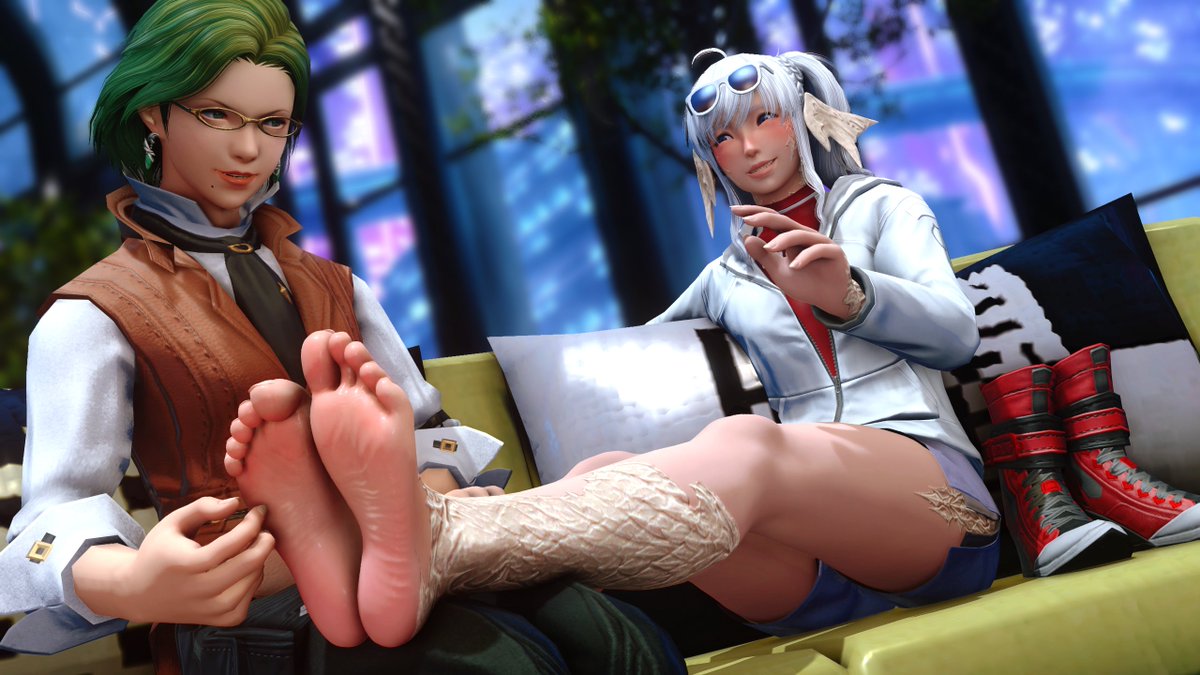Astrid Blackburn (@ablackburnffxiv) on Twitter photo When <a href="/ThatOneFishra/">SpookStra π (Astra)</a> told me she amassed a bit of a fan club thanks to her recent displays, the next step seemed fairly obvious.
Think of all the fans she'll get when they know just how ticklish she is.
#FFXIVfeet #FF14feet #FFXIVlewd #FF14lewd #FFXIVnsfw #FF14nsfw When <a href="/ThatOneFishra/">SpookStra π (Astra)</a> told me she amassed a bit of a fan club thanks to her recent displays, the next step seemed fairly obvious.
Think of all the fans she'll get when they know just how ticklish she is.
#FFXIVfeet #FF14feet #FFXIVlewd #FF14lewd #FFXIVnsfw #FF14nsfw