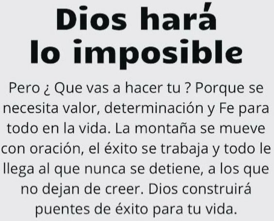 Male (@malede7) on Twitter photo La Oración es la fuerza que nos ayuda en cada acción a realizar. Dependemos de Dios para todo lo realizable y nuestro pensar debe hacerse en positivo con lo más sagrado que Jesús nos enseñó.. PADRENUESTRO.. La Oración es la fuerza que nos ayuda en cada acción a realizar. Dependemos de Dios para todo lo realizable y nuestro pensar debe hacerse en positivo con lo más sagrado que Jesús nos enseñó.. PADRENUESTRO..