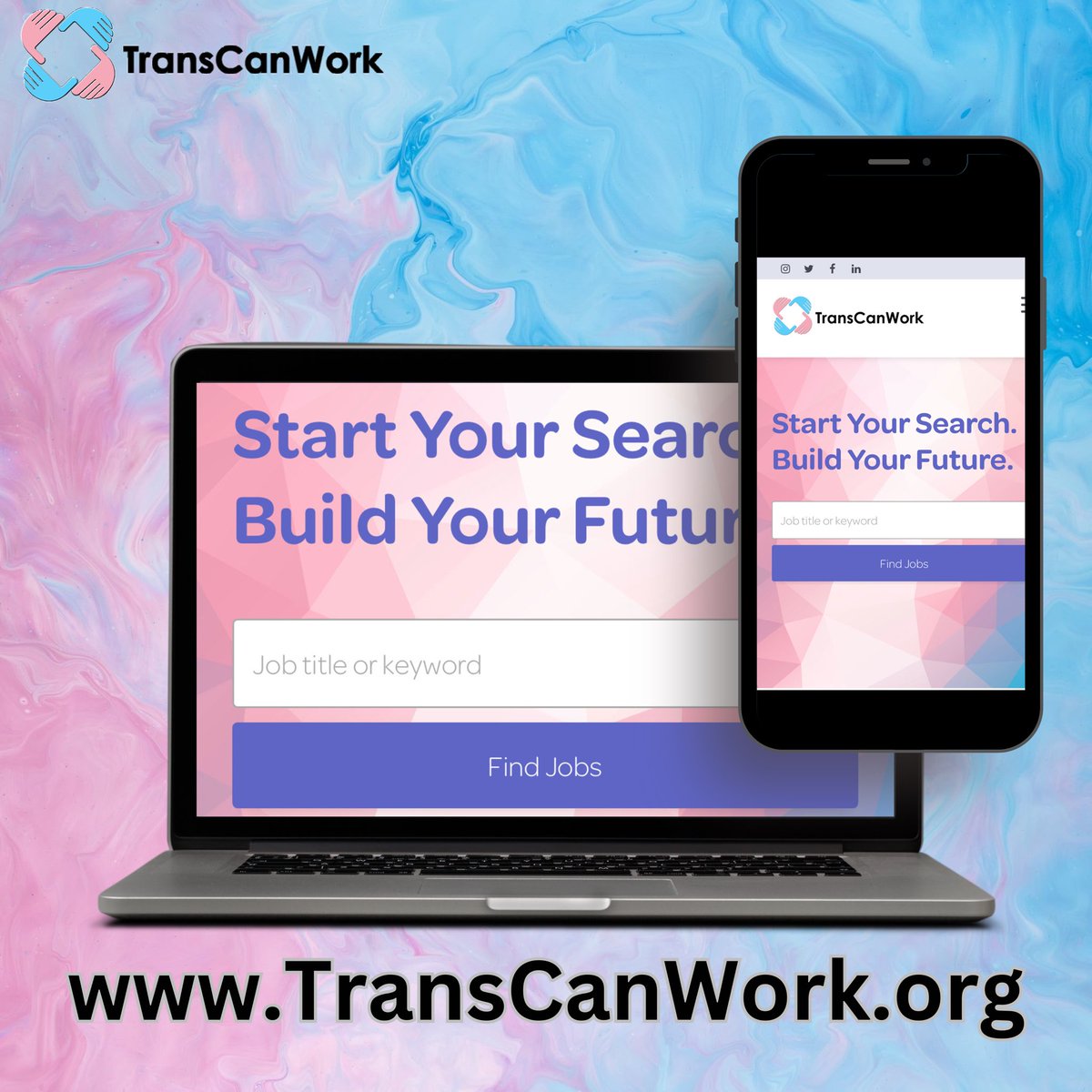TransCanWork's tweet image. There are new jobs added daily to #TransCanWork’s website. Whether you prefer remote or in-person opportunities, there are hundreds of positions available nationwide. Check out TransCanWork.org &amp;amp; click “JOB BOARD” to apply!