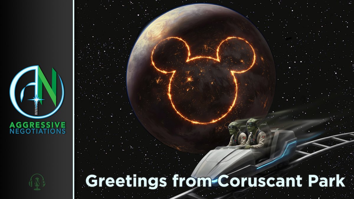 TheJediMasters's tweet image. New #AggressiveNegotiations!
Greetings from Coruscant Park.

Did the #StarWars #GFFA have theme parks? What did they look like? @kesseljunkie + @mattrushing02 explore what roller coasters were like on #Utapau, carnivals on #Alderaan &amp;amp;more!

Listen &amp;amp; Share
bit.ly/anissue408