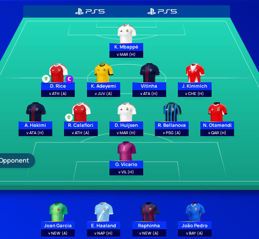 SBMatchday's tweet photo. 🚨 My UCL Fantasy 2025/26 squad is locked in! ⚽️✨
Captain’s armband ready, differentials loaded — let’s chase those points 💯
Who’s your MD1 captain? 👀👇

#UCLFantasy #UCL #ChampionsLeague
@allaboutfpl @UCLFantasyAcc https://t.co/nk4FyTemtm