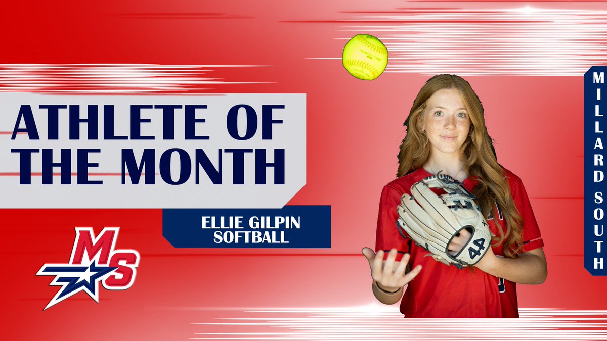 Senior Ellie Gilpin has been a tremendous asset to our Patriots Softball program as a player and teammate. She has an amazingly calm and cool demeanor which positively affects those around her. Ellie is also a top student as well! Congrats!! <a href="/MSPatriotsSB/">MS Patriots Softball</a> #TPW