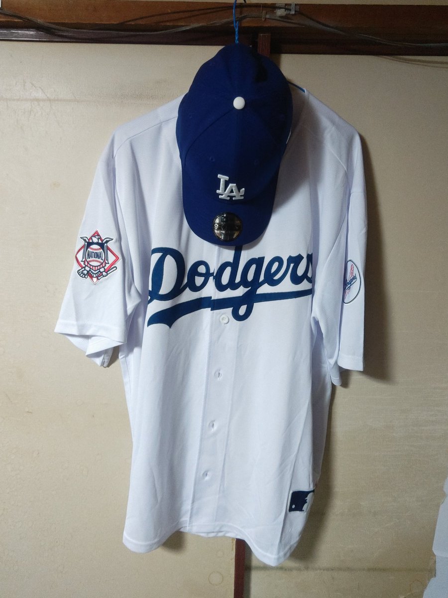 MLBドジャーズ 野茂選手の公式ユニフォーム上着 MLBドジャーズ 野茂選手の公式ユニフォーム上着