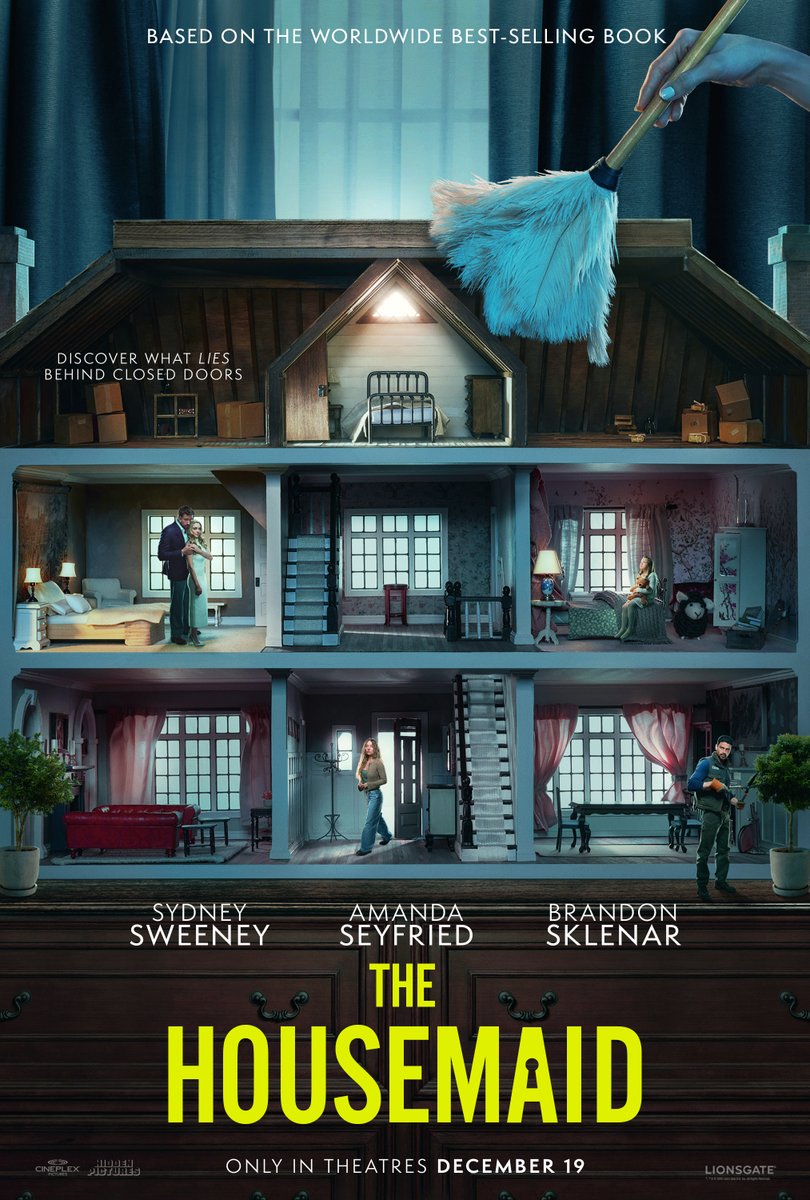 Officiële The Housemaid trailer & poster met Sydney Sweeney & Amanda Seyfried