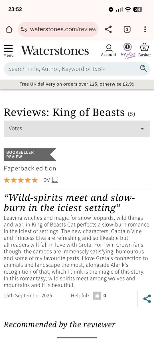 My review of King of Beasts by Cat Doyle <a href="/EMTeenFiction/">Electric Monkey⚡🐵 📚</a> is up now!