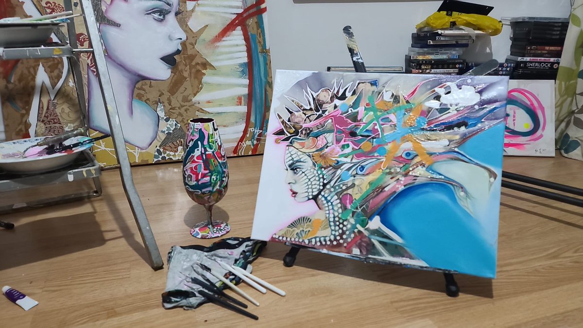 ArtPendred's tweet photo. Benedicta Rose #artist #art #NFTCollector #nft https://t.co/uew14nvxNZ