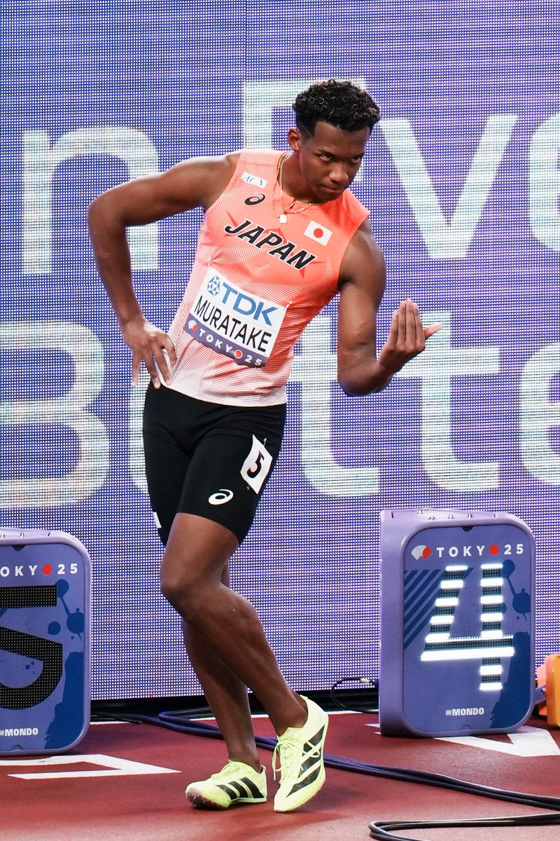 110mハードル決勝ポーズ🕺

村竹ラシッド選手
「メイド・イン・ヘブン 時は加速する」
───ジョジョの奇妙な冒険Part6 ストーンオーシャン エンリコ・プッチ

#東京2025世界陸上
#WCHTokyo25