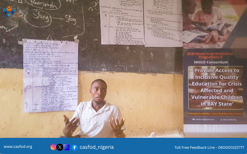 casfod_nigeria's tweet image. 📚✨ Preparing Classrooms, Inspiring Learners ✨📚

As children in #Adamawa State prepare to resume school, CASFOD wit support 4rm @EduCannotWait  has been equipping teachers &amp;amp; Community Volunteer Teachers (CVTs) in Mubi LGA with d tools they need to welcome learners back.(1/4)