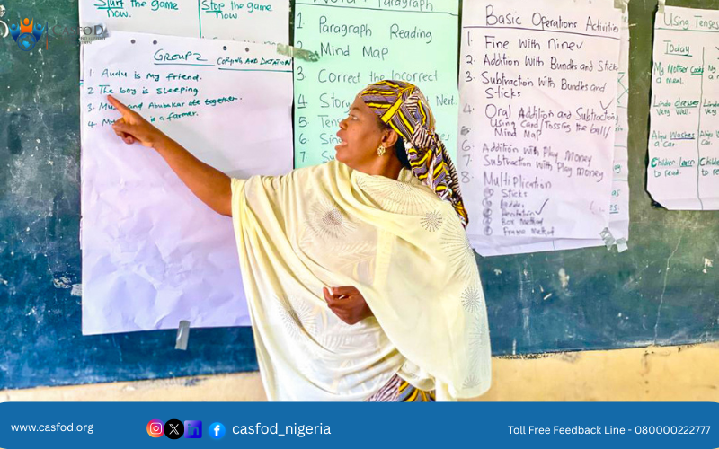 casfod_nigeria's tweet image. 📚✨ Preparing Classrooms, Inspiring Learners ✨📚

As children in #Adamawa State prepare to resume school, CASFOD wit support 4rm @EduCannotWait  has been equipping teachers &amp;amp; Community Volunteer Teachers (CVTs) in Mubi LGA with d tools they need to welcome learners back.(1/4)