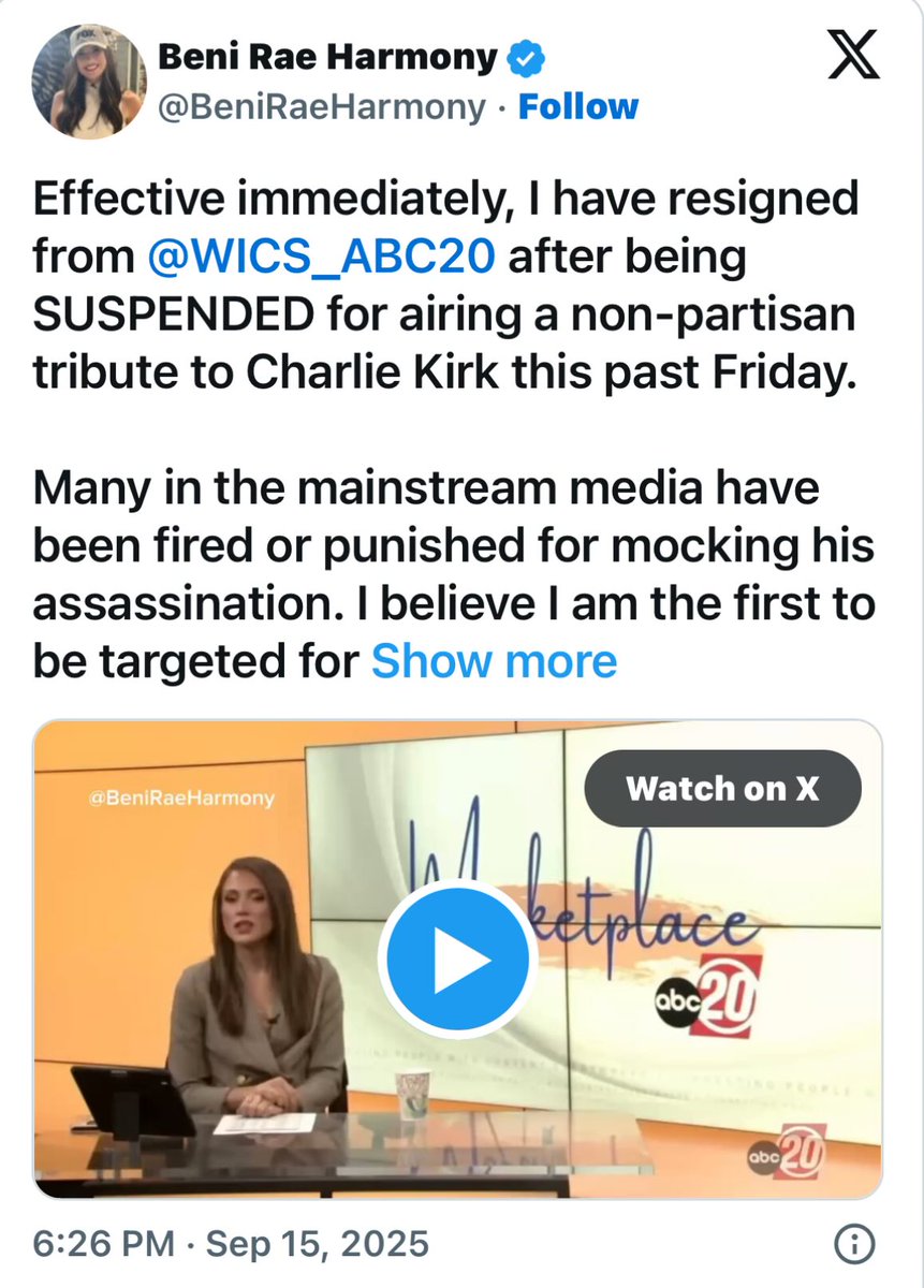 JB20966931's tweet image. She is better off, not working for an anti-American station.