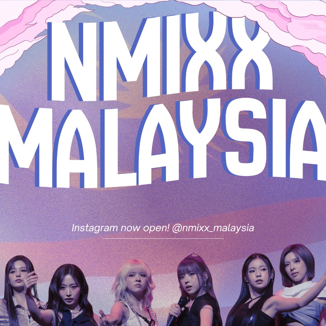 NMIXX_MY's tweet image. Hi NSWERs!

We are now on instagram! (@/nmixx_malaysia) For all my ig baddies, you can now follow us here for the latest updates and news 💙

 🔗: instagram.com/nmixx_malaysia…

See you soon! 

#NMIXX #NSWER #NMIXXinKL #NMIXXinMalaysia #MixxtopiaBoleh