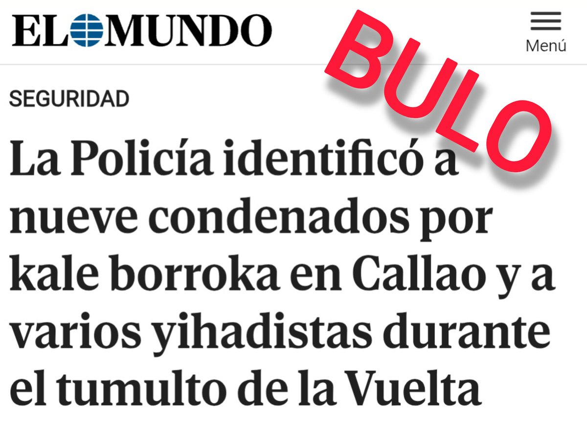 Adriangalego's tweet image. Pero el problema de la desinformación y los bulos son las redes sociales. @elmundoes