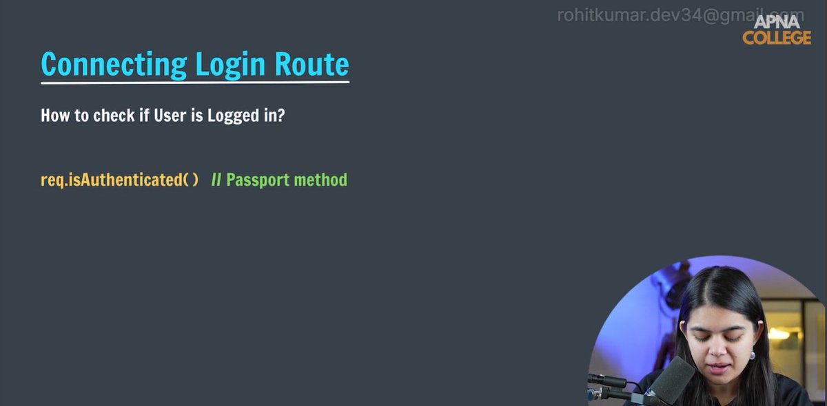 dev_rohitkumar's tweet image. 🚀 Day 98 of #100DaysOfCode 🚀
🔗 Connecting Login Route
🚪 LogOut User
🎨 Added Styling
✅ Auto Login after SignUp
📄 Post-Login Page
#Coding #JavaScript #WebDevelopment @ApnaCollegeX @ShradhaKhapra_