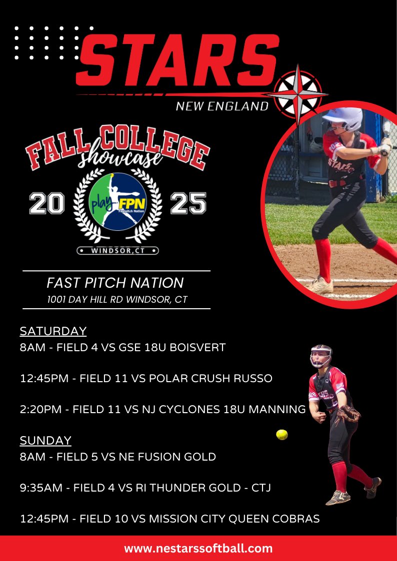 Stars New England Showcase will be in Windsor this coming weekend.