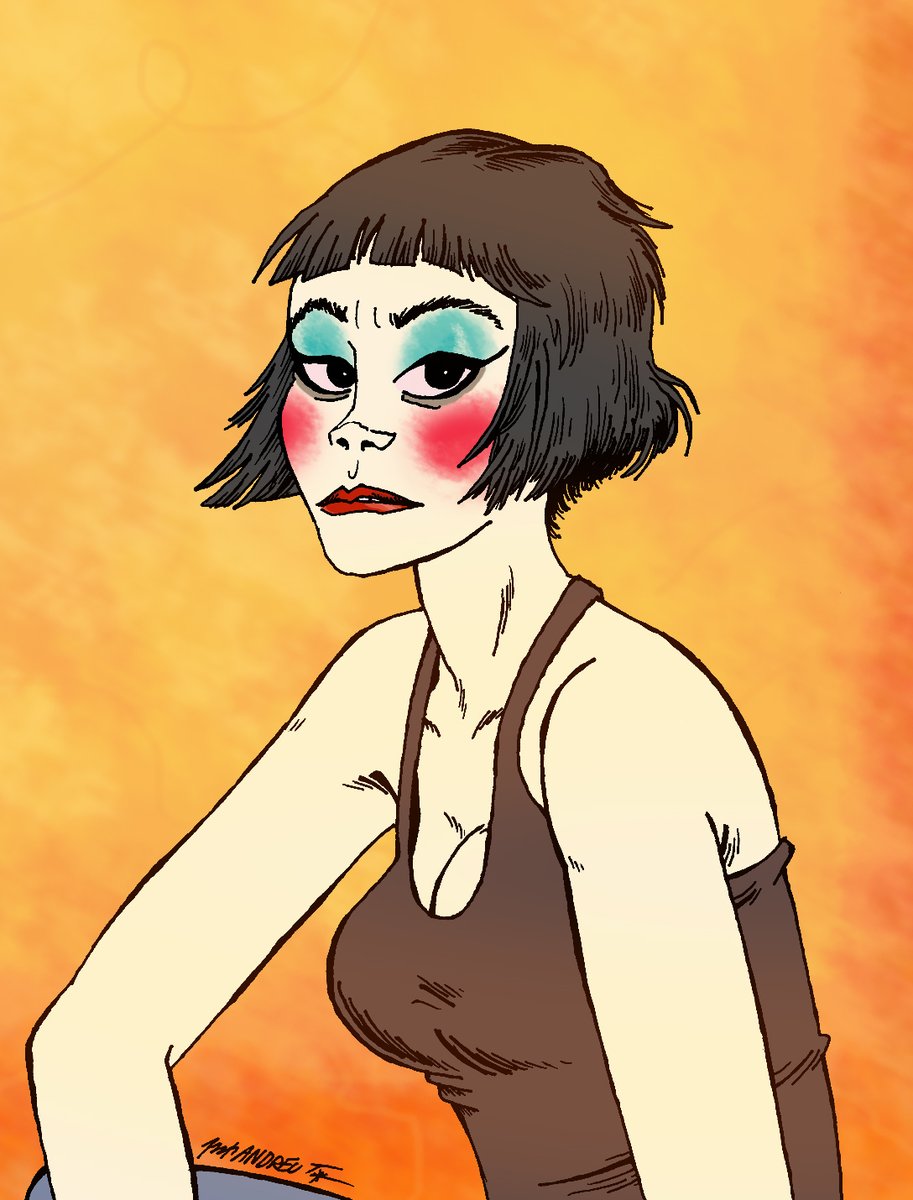 "Oh what a happy land, we live in!"

#gorillaz #Gorillazfanart #gorillaznoodle #noodle #fanart #doodle