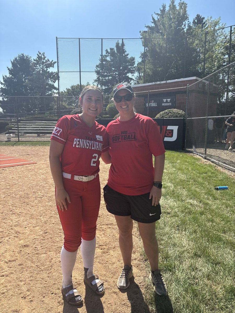 Thank you Coach Rush and Coach Dietz for a great camp yesterday at W&amp;J! I’m grateful for the opportunity to attend and work with you both. <a href="/washjeffSB/">W&J Softball</a> <a href="/teampafastpitch/">Team Pennsylvania Fastpitch</a> <a href="/teampatoal/">Team Pennsylvania Toal 16u</a>