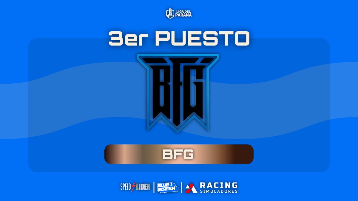 🥉 TERCER PUESTO – LIGA DEL PARANÁ

Queremos felicitar a <a href="/BlackFlagGE/">Black Flag Gaming</a> por el 3er puesto y quedarse con el podio en la #LigaDelParaná 👏

Gran participación de la escuadra… ahora solo queda una pregunta: ¿Quién será el campeón? 👑🔥