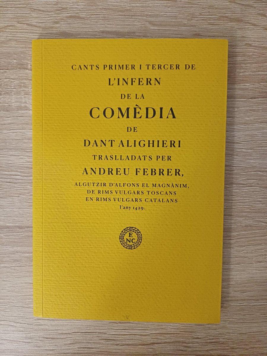 Avui fa 704 anys de la mort de Dante, i és un bon dia per reinvidicar que la primera traducció completa i en vers que es va fer de la seva Divina Comèdia, fou obra del gran Andreu Febrer, poeta i alt funcionari català l'any 1429, durant el regnat d'Alfons IV, el Magnànim.