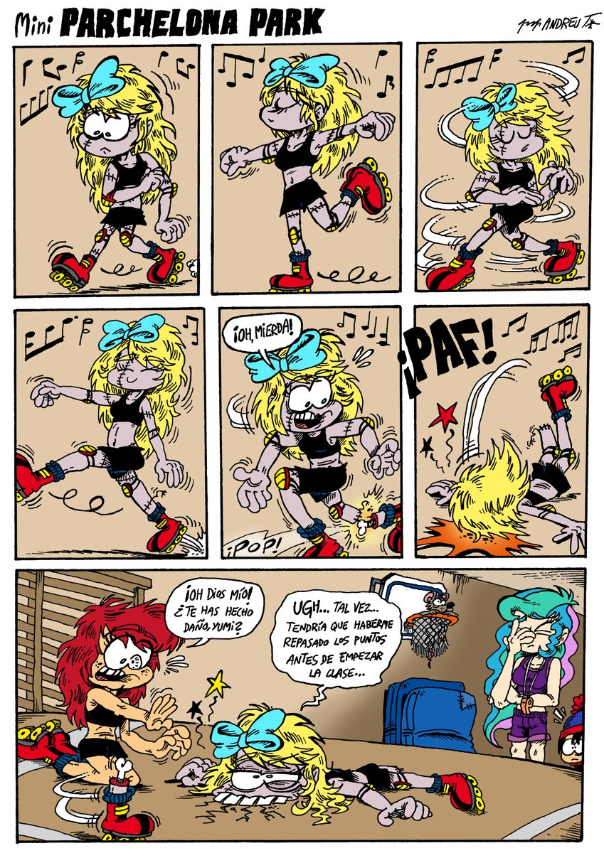 Mini Parchelona Park

Una pequeña página suelta, con Yumi.