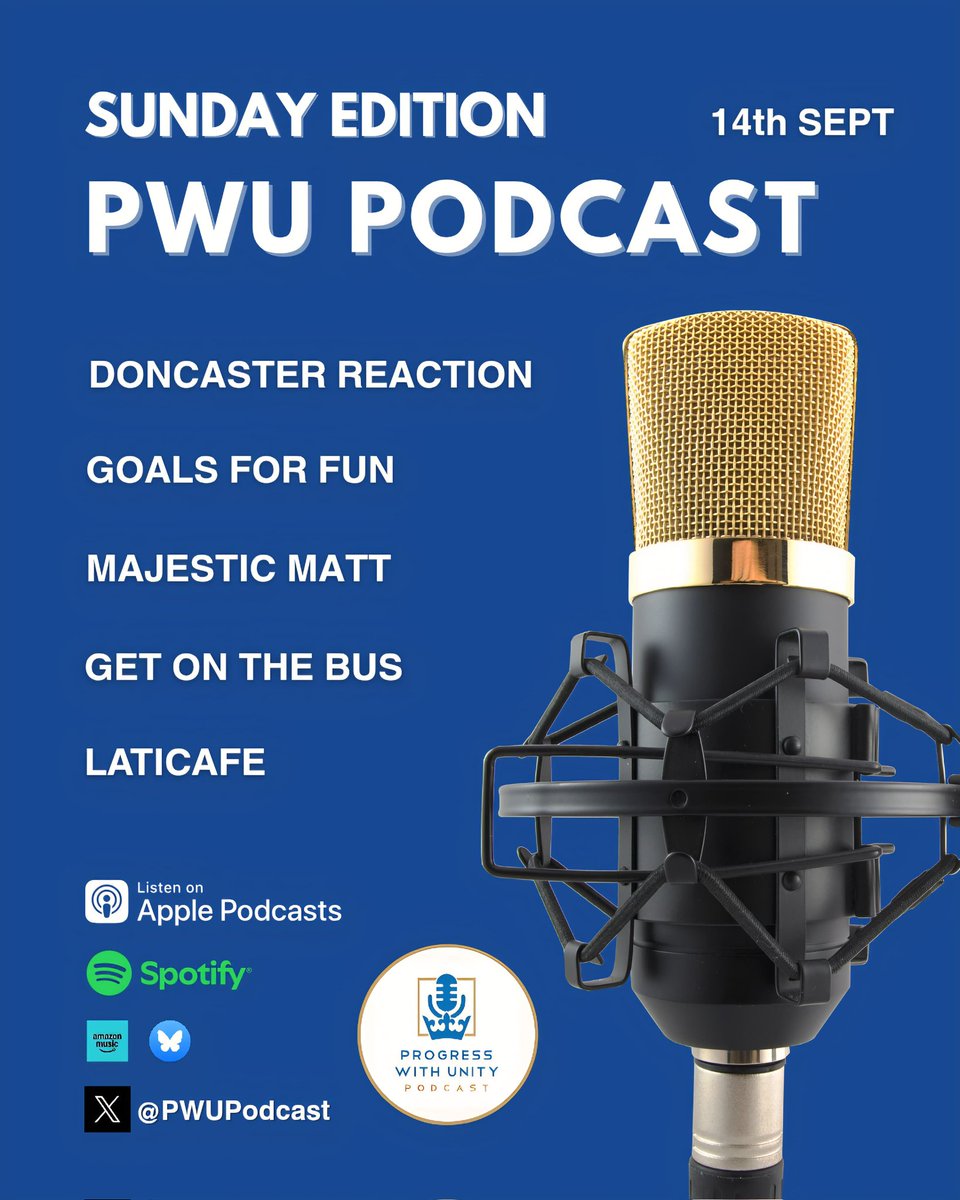⚽️ 𝗗𝗼𝗻𝗰𝗮𝘀𝘁𝗲𝗿 𝗥𝗲𝗮𝗰𝘁𝗶𝗼𝗻
👍 Team Selection
🥅 Goals, Goals, Goals
👀 Matt Smith &amp; Frasr Murray
🟨 Ref Watch
🚌 Start The Bus
😁 More...
#wafc #DRFC
📻 buzzsprout.com/7167/episodes/…