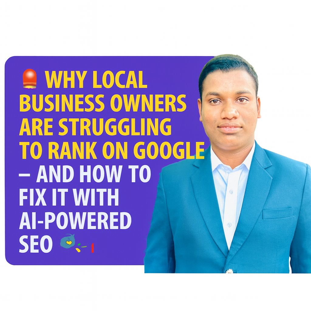 Why are local businesses invisible on Google?  
❌ No EEAT  
❌ Poor GEO signals  
❌ Weak AIO + SXO  
❌ Outdated SEO  
If you're a Toronto Realtor or service pro, it’s time to fix your foundation
✅ AI-powered SEO = 5–10 organic leads/month  
DM for audit #TorontoRealEstate